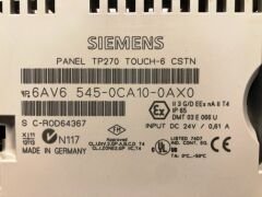6AV6 545-0CA10-0AX0 Siemens Simatic HMI  TP 270 6'' Touch Panel