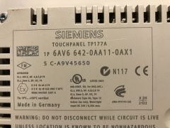 6AV6 642-0AA11-0AX1 Siemens Simatic HMI Touch Panel TP 177A 5.7'' blue MSTN