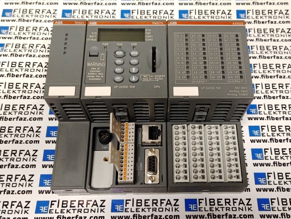 Abb Plc SET PM573 + AX522 + TA524