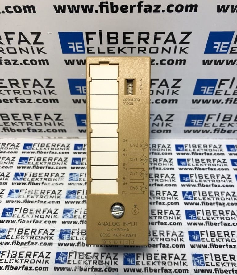 SIEMENS 6ES5 464-8MD11 SIMATIC S5 ANALOG INPUT MODUL ( 6ES5464-8MD11 )