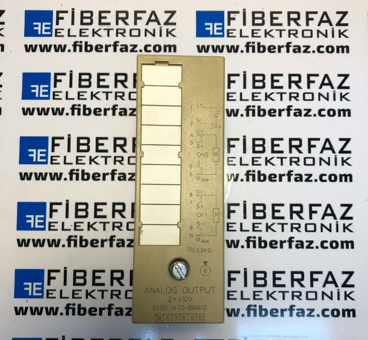 SIEMENS 6ES5 470-8MA12 SIMATIC S5 ANALOG OUTPUT MODUL ( 6ES5470-8MA12 )