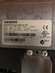 Sıemens Sürücü 6SL3224-0BE31-1UA0