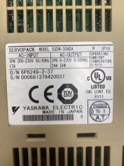 SGDM-30ADA  YASKAWA Σ-II SERIES (Sigma II) SGDM SERVO AMPLIFIER (3kW)