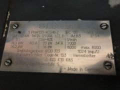Sıemens Servo Motor 1PH6133-4CG40-Z