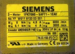 Sıemens Servo Motor 1FK7080-5AF71-1EA0