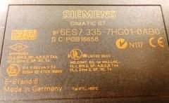 6ES7 335-7HG01-0AB0 SIEMENS SIMATIC S7-300 PLC ANALOG IO (6ES7335-7HG01-0AB0 )