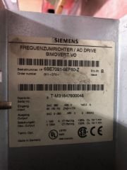 6SE7031-5EF60-Z SIEMENS SIMOVERT MASTERDRIVES SIMOVERT VC