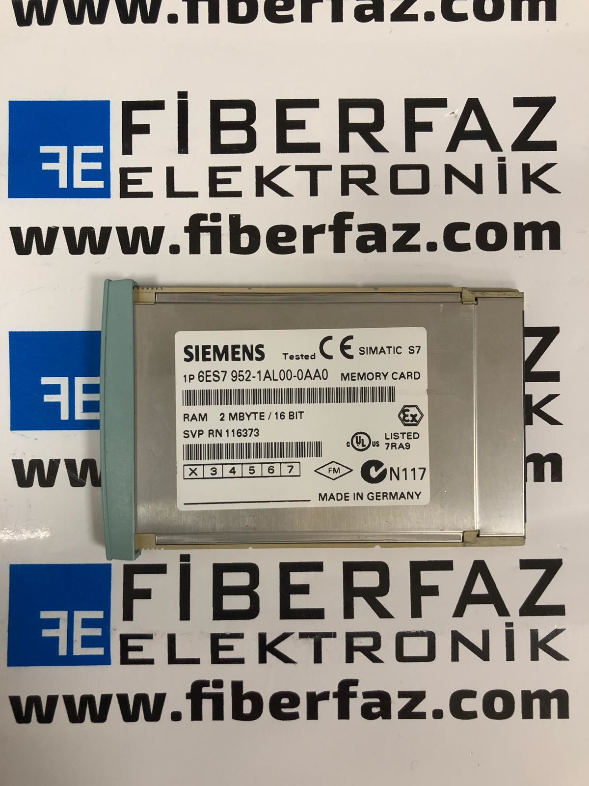 6ES7 952-1AL00-0AA0 SIEMENS SIMATIC S7-400 PLC HAFIZA KARTI ( 6ES7952-1AL00-0AA0 )