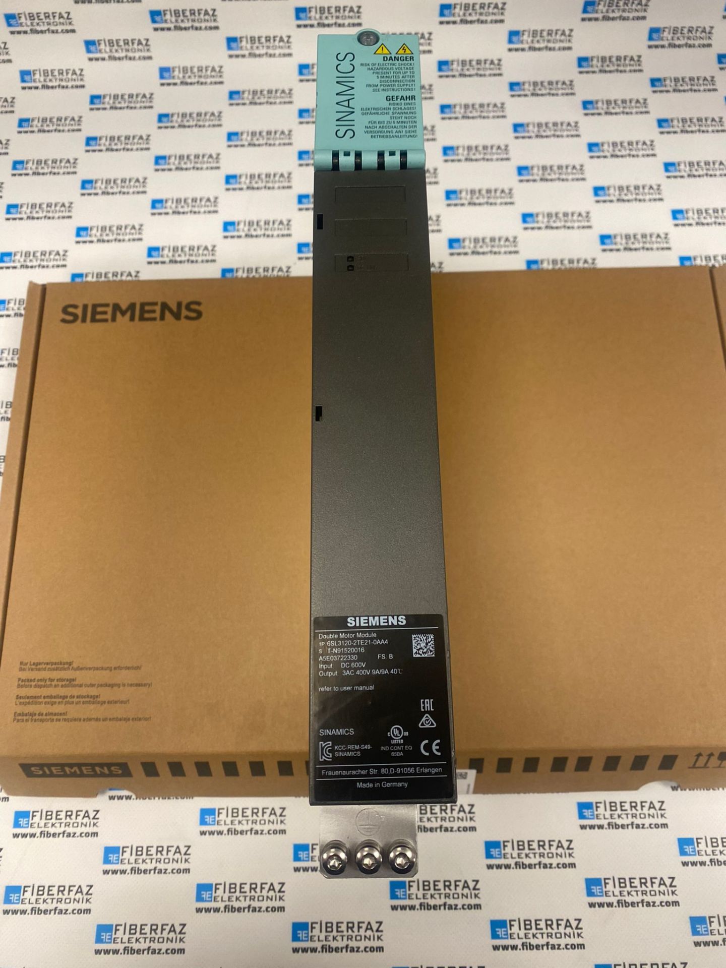 6SL3120-2TE21-0AA4  SIEMENS SINAMICS S120 Double Motor Module