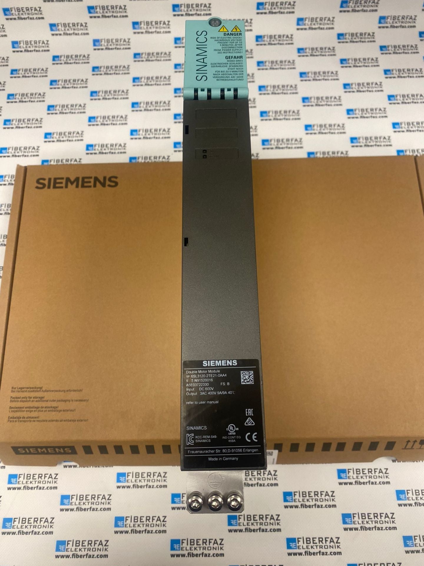 6SL3120-2TE21-0AA4  SIEMENS SINAMICS S120 Double Motor Module