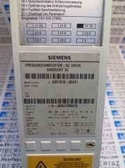 6SE7018-0EA21  SIEMENS SIMOVERT MASTERDRIVES SIMOVERT SC (3KW)