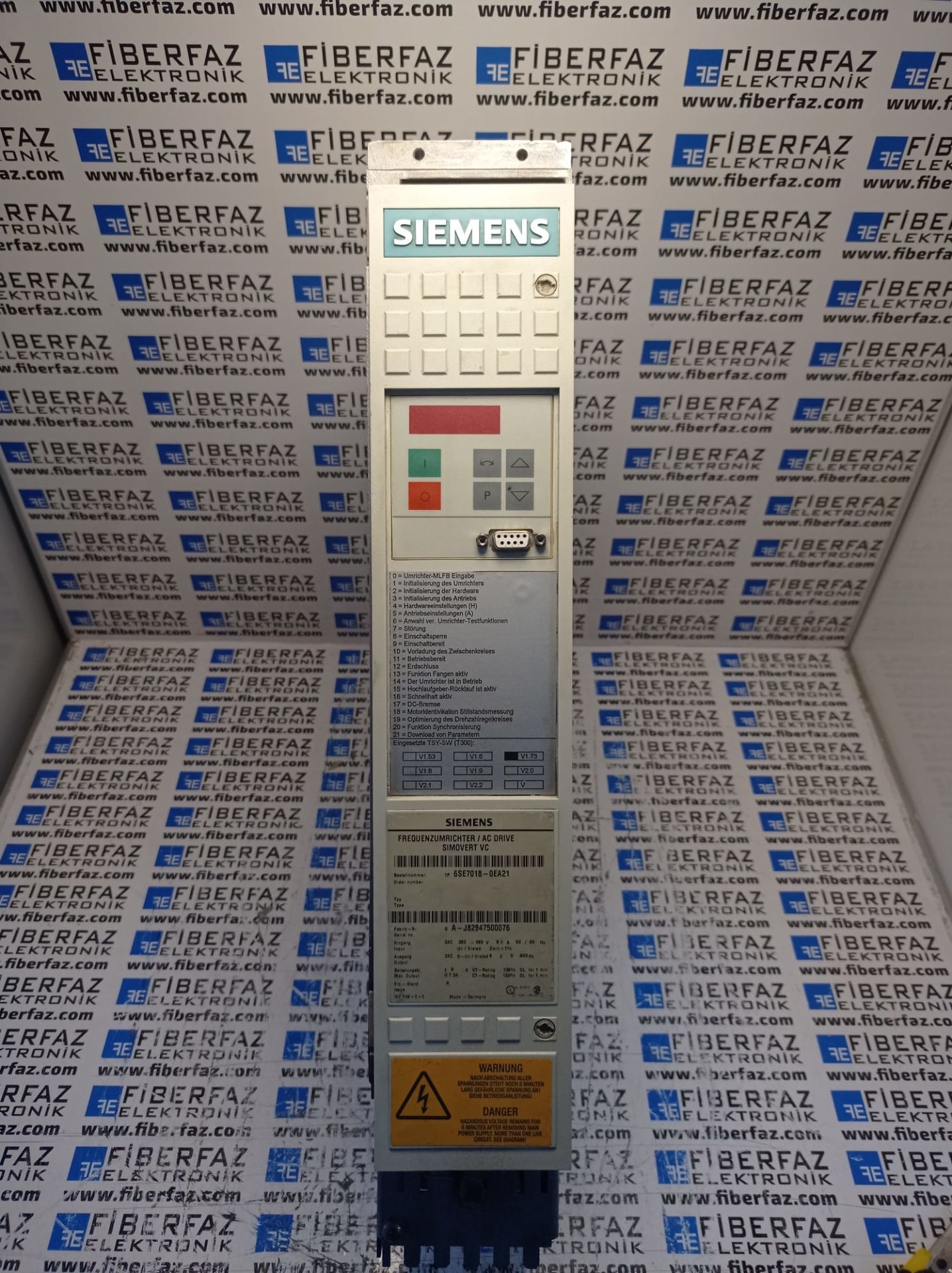 Sıemens Sürücü 6SE7018-0EA21