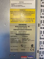 6SE7013-0EP50-Z SIEMENS SIMOVERT MASTERDRIVES MC COMPACT PLUS INVERTER 1,1KW