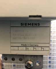 6SN1135-1BA13-0DA0 SIEMENS SIMODRIVE 611-A MAIN SPINDLE MODULE 30/40 A