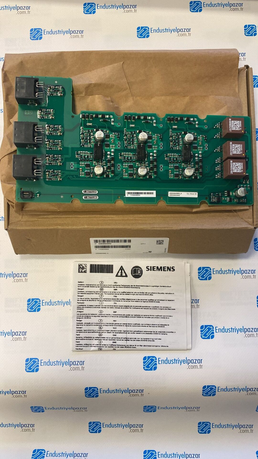 A5E00825002 SIEMENS INVERTER CARD WITH IGBT MODULE