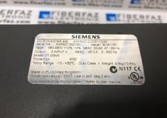 Siemens Sürücü 6SE6420-2UD31-1CA0 SIEMENS MICROMASTER 420 SURUCU ( 6SE6 420-2UD31-1CA0 )