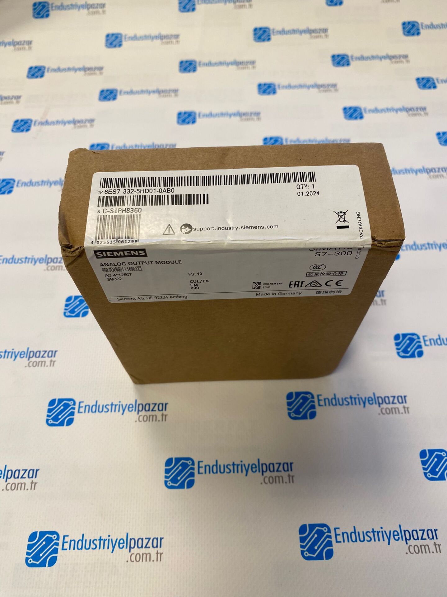 6ES7 332-5HD01-0AB0 SIEMENS SIMATIC S7-300 PLC ANALOG IO ( 6ES7332-5HD01-0AB0 )