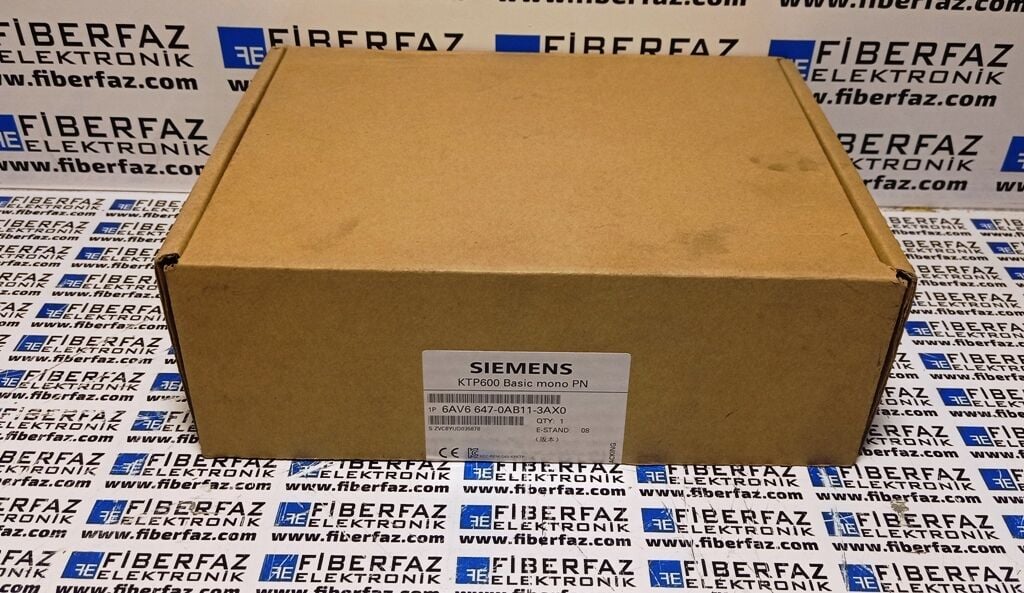 6AV6 647-0AB11-3AX0 Siemens Simatic HMI KTP600 Basic mono PN Basic Panel