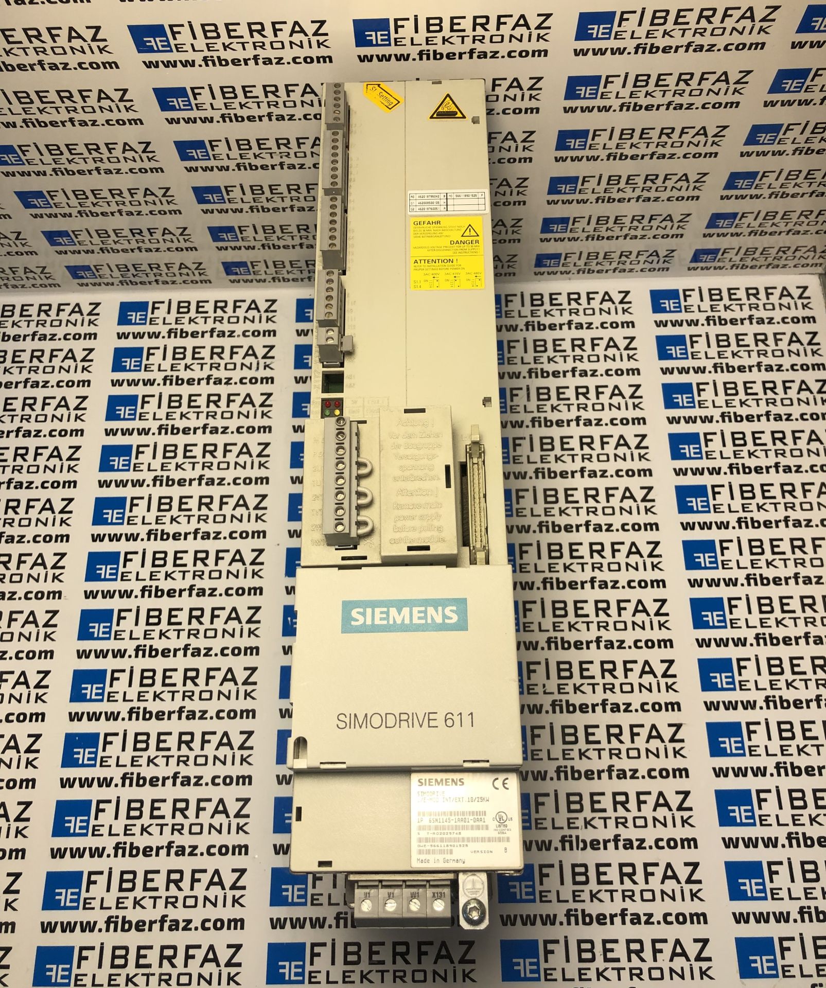 6SN1145-1AA01-0AA1  SIEMENS SIMODRIVE 611 INFEED MODULE  10/25 KW