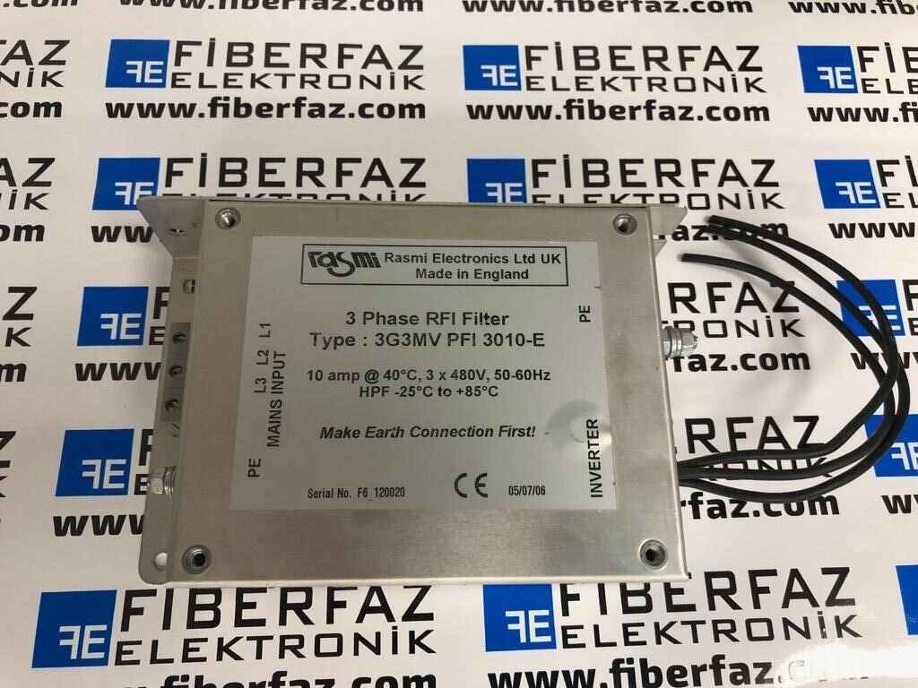 3G3MV PFI 3010-E Rasmi 3 PHASE RFI FILTER