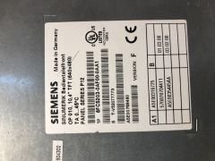 Siemens  6FC5203-0AF00-0AA1 SINUMERIK OP 010 Operator Panel