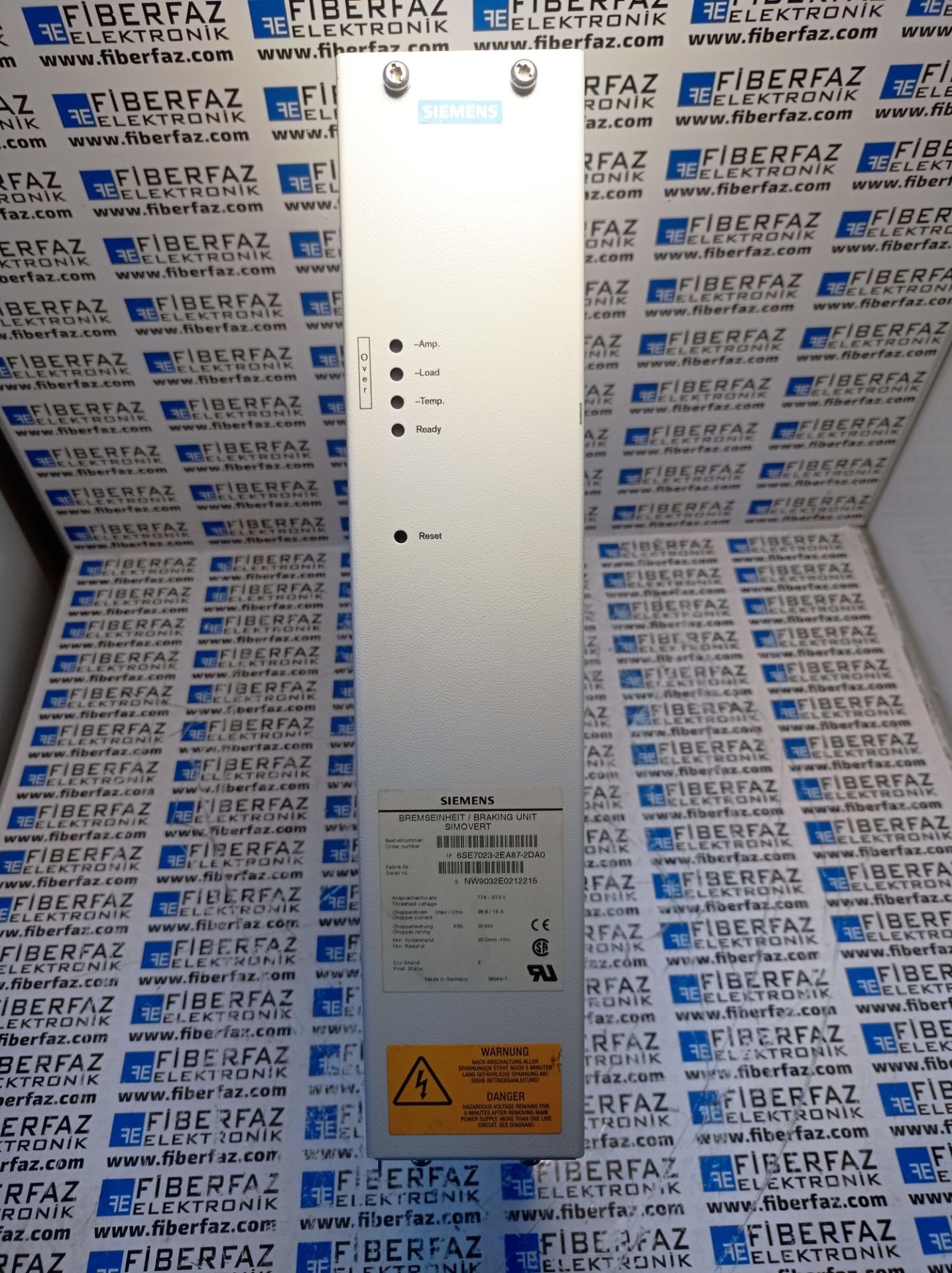 6SE7023-2EA87-2DA0 SIEMENS SIMOVERT MASTERDRIVES BRAK. UNIT