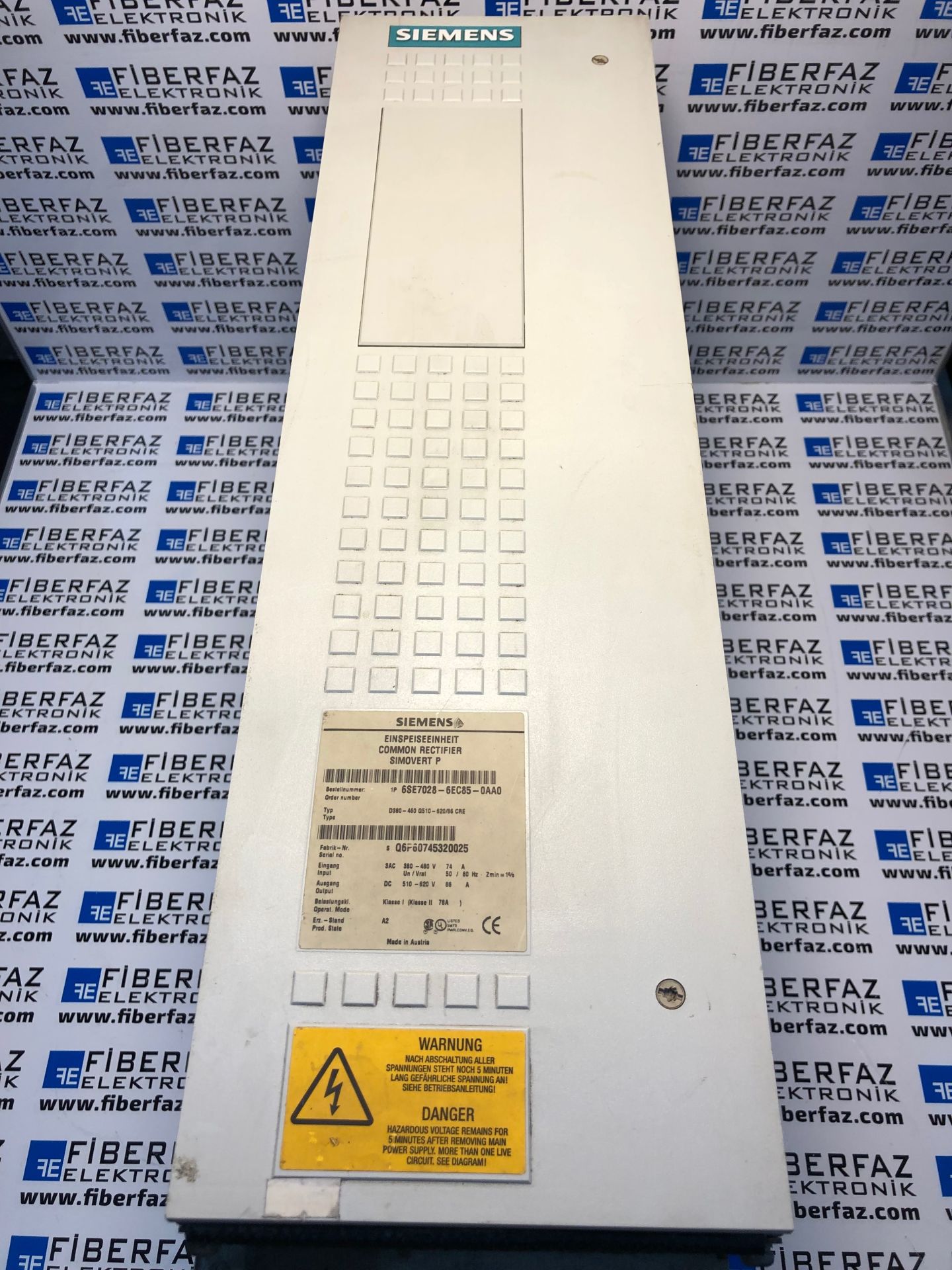 6SE7028-6EC85-0AA0 SIEMENS SIMOVERT MASTERDRIVES İNFEED UNIT