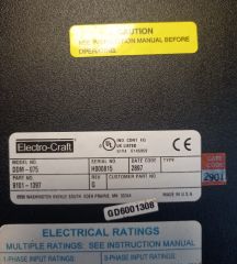 Electro-Craft Sürücü DDM-075, 9101-1397 ELECTRO-CRAFT