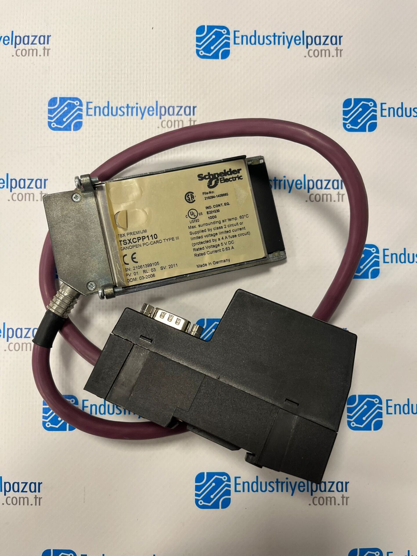 TSXCPP110 SCHNEIDER Modicon Premium PLC CANopen Bus Master PCMCIA Card