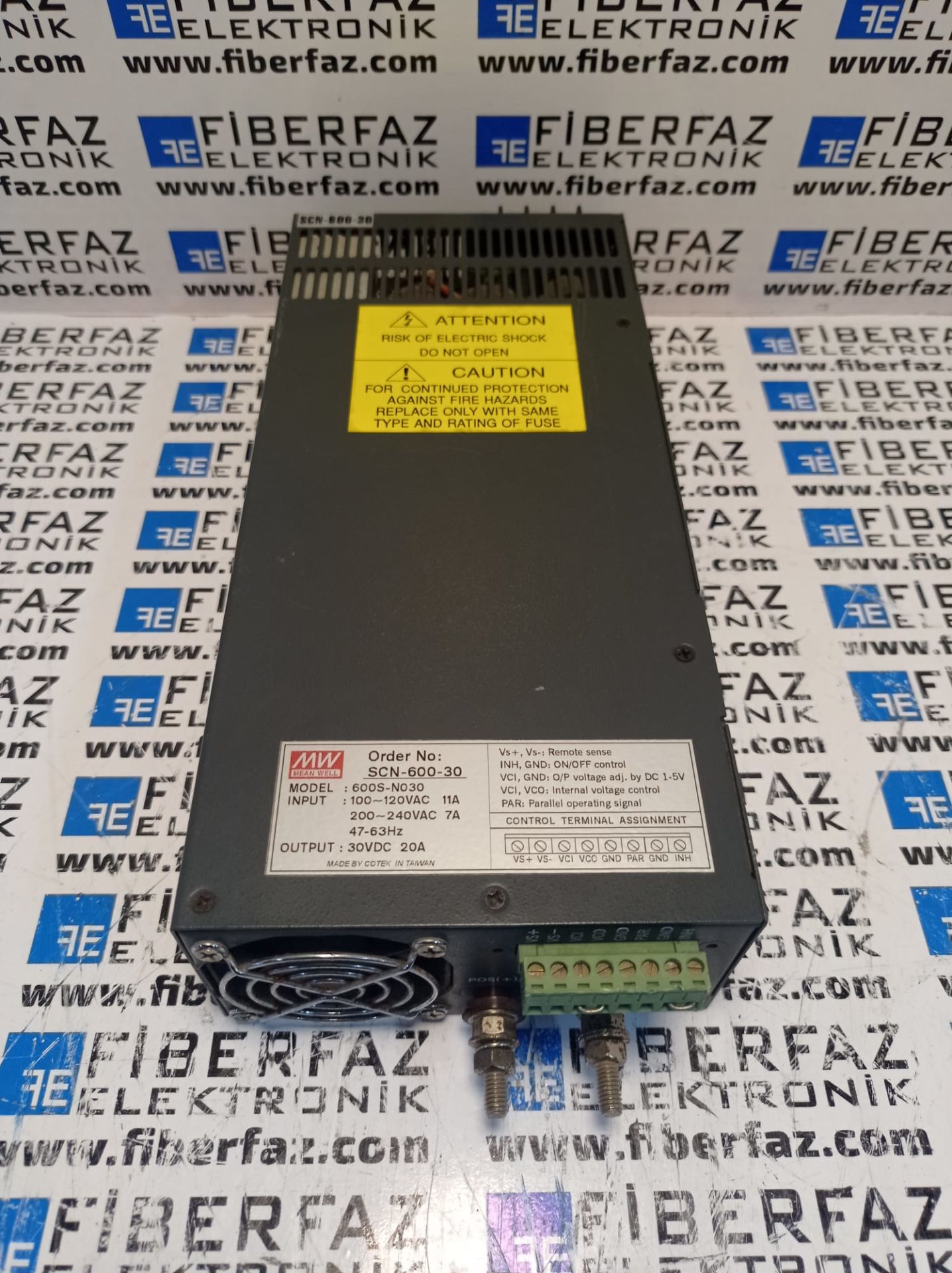 Mean Well Güç Kaynağı SCN-600-30 MEAN WELL POWER SUPLAY