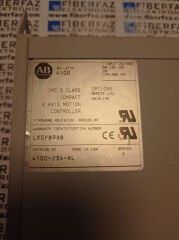 Allen Bradley Sürücü 4100 4100-234-RL SER. P AXIS IMC S CLASS DRIVER ALLEN BRADLEY