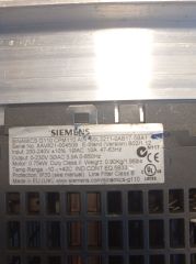 6SL3211-0AB17-5BA1 SIEMENS SINAMICS G110-CPM110 AC Drive (0,75KW)