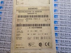 6SE7016-1TA11-Z SIEMENS SIMOVERT MASTERDRIVES SIMOVERT FC