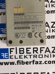 Siemens Operatör Panel 6ES7 272-0AA00-0YA0