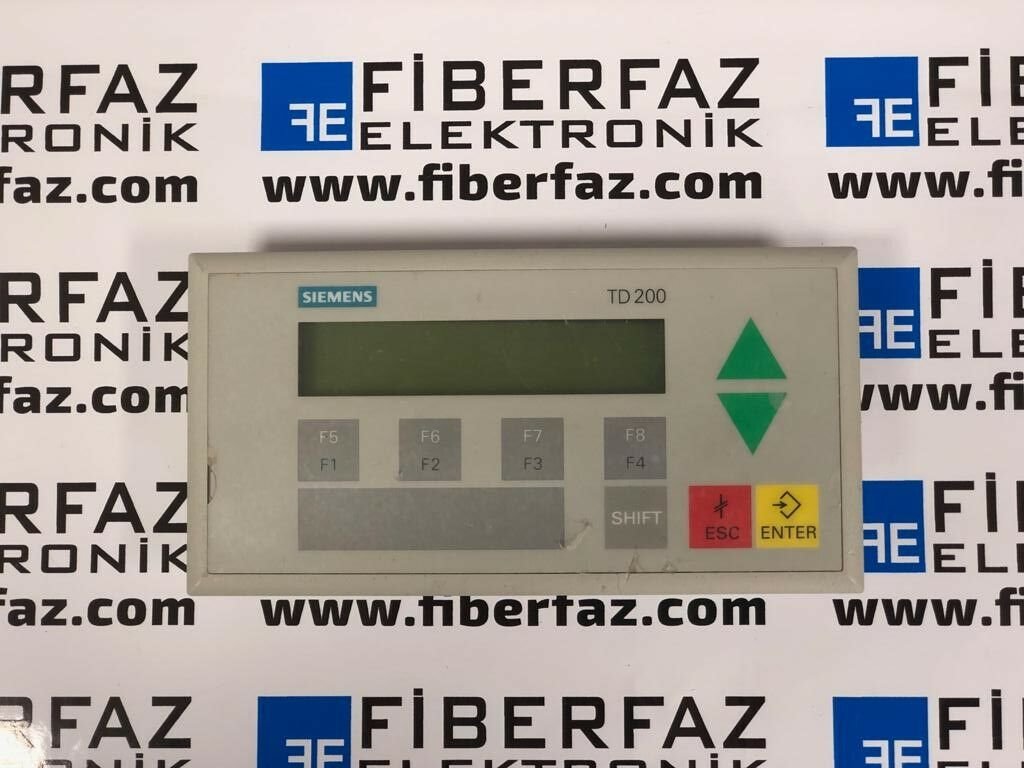 Siemens Operatör Panel 6ES7 272-0AA00-0YA0