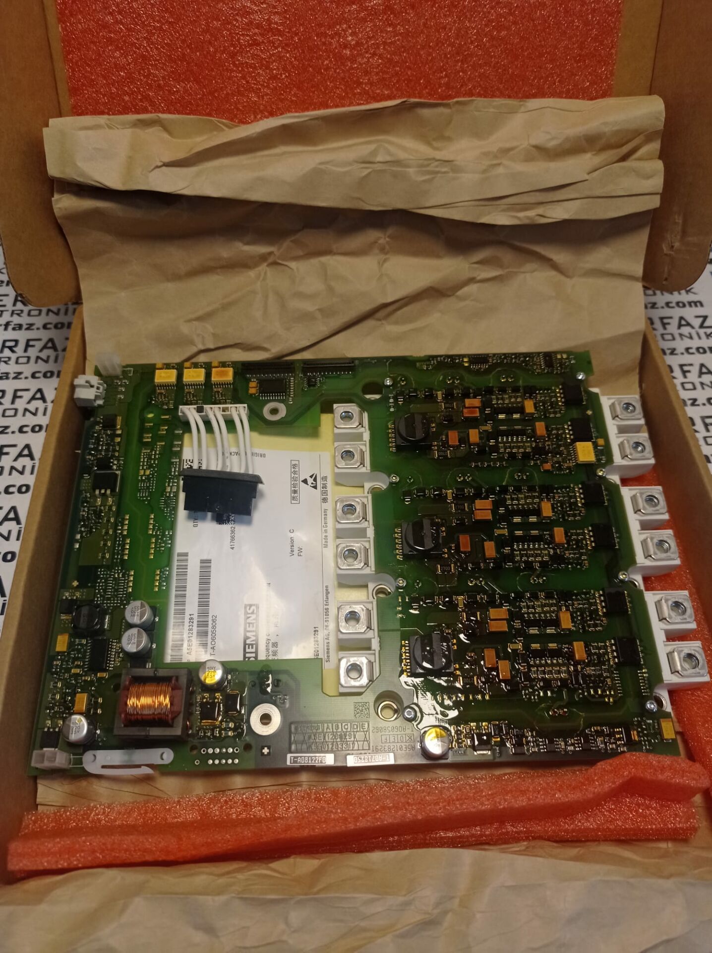 A5E01283291 /A5E01283317  SIEMENS DRIVER BOARD