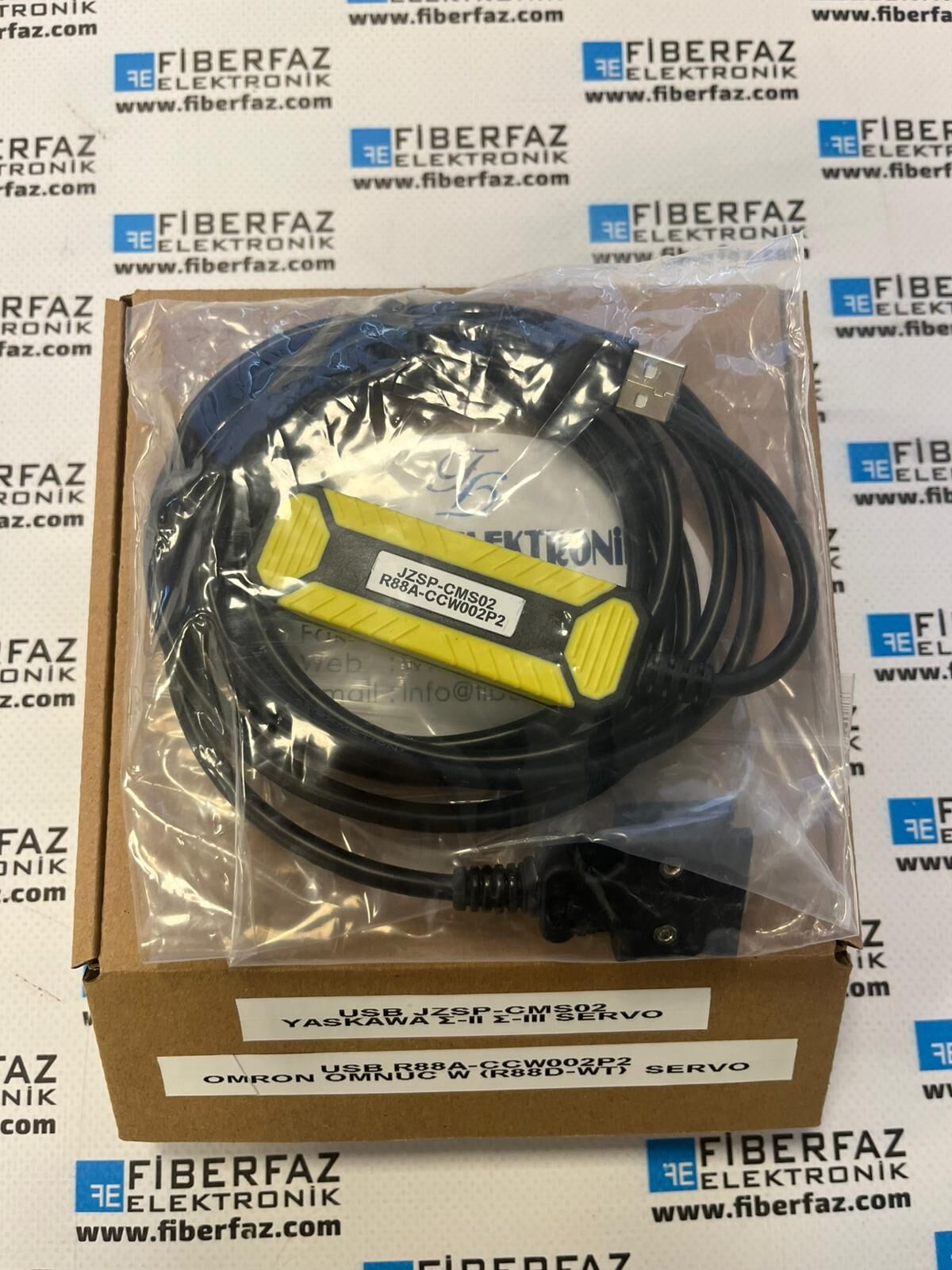 USB JZSP-CMS02 YASKAWA SIGMA-II / SIGMA-III (Σ-II/Σ-III) SERILERI SERVO PC(USB) HABERLESME KABLOSU