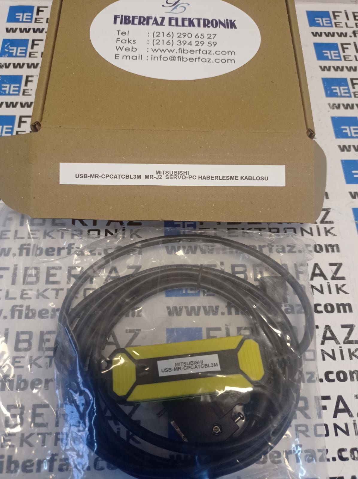 USB MR-CPCATCBL3M MITSUBISHI MR-J2 MR-J2S SERVO PC (USB) HABERLESME KABLOSU