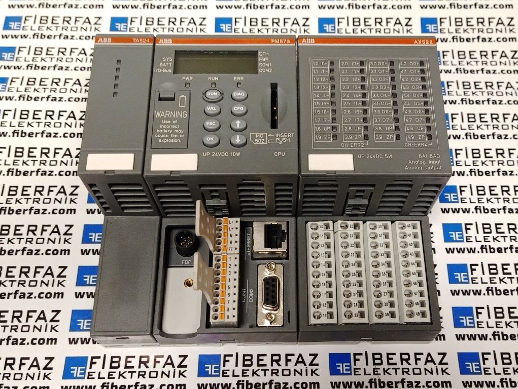 Abb Plc SET PM573 + AX522 + TA524