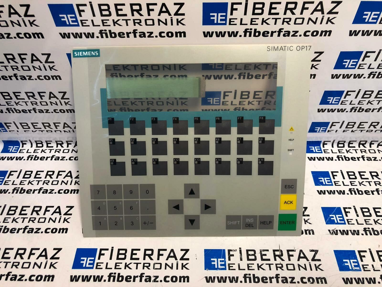 Siemens Operator Panel SIMATIC OP17 KEYPAD MEMBRAN TUŞ TAKIMI