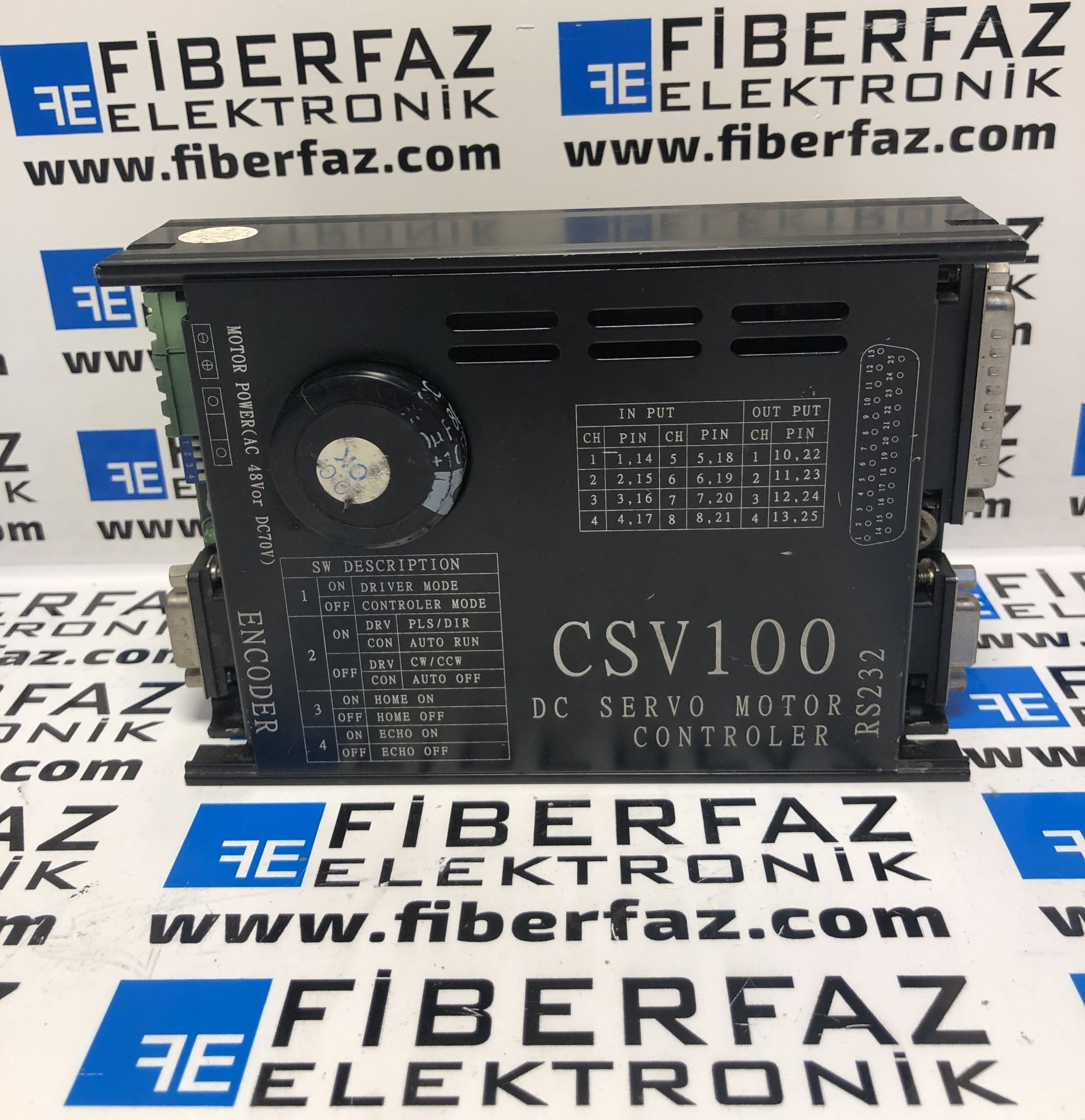 Csv100 Sürücü  DC SERVO MOTOR CONTROLER