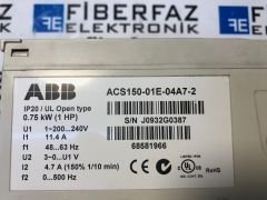 ACS150-01E-04A7-2 ABB AC MOTOR SURUCU 0.75kW