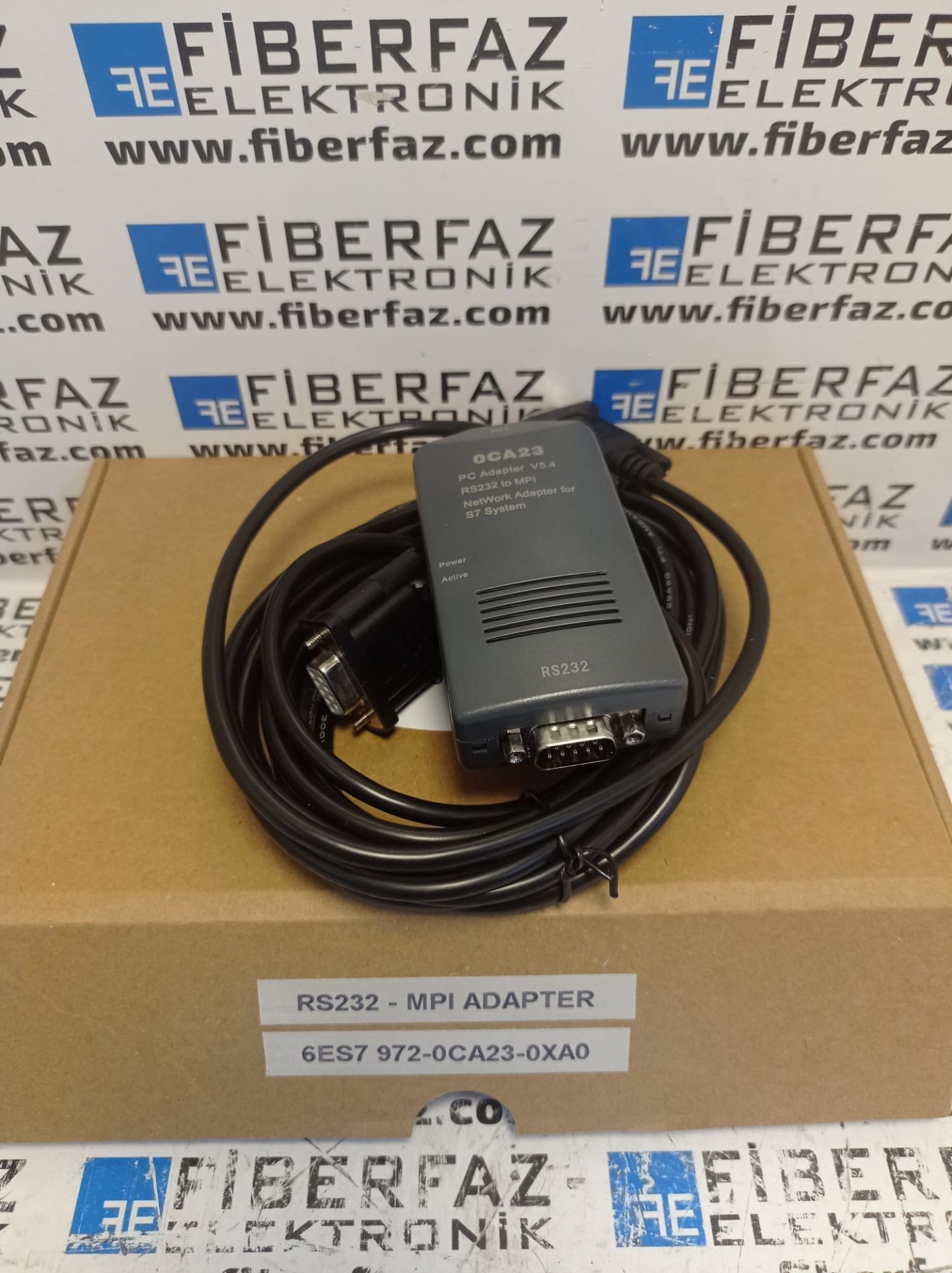 6ES7 972-0CA23-0XA0 SIEMENS SIMATIC S7 RS232 - MPI ADAPTER HABERLESME KABLOSU