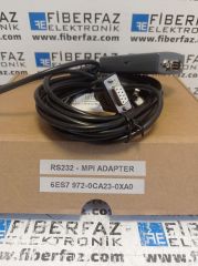 6ES7 972-0CA23-0XA0 SIEMENS SIMATIC S7 RS232 - MPI ADAPTER HABERLESME KABLOSU