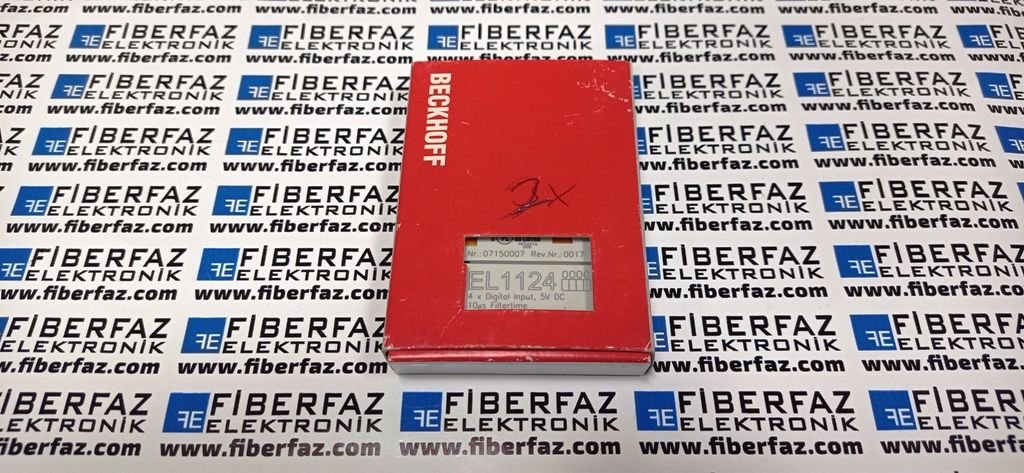 EL1124 BECKHOFF EtherCAT Terminal, 4 Kanal Dijital Input Modul