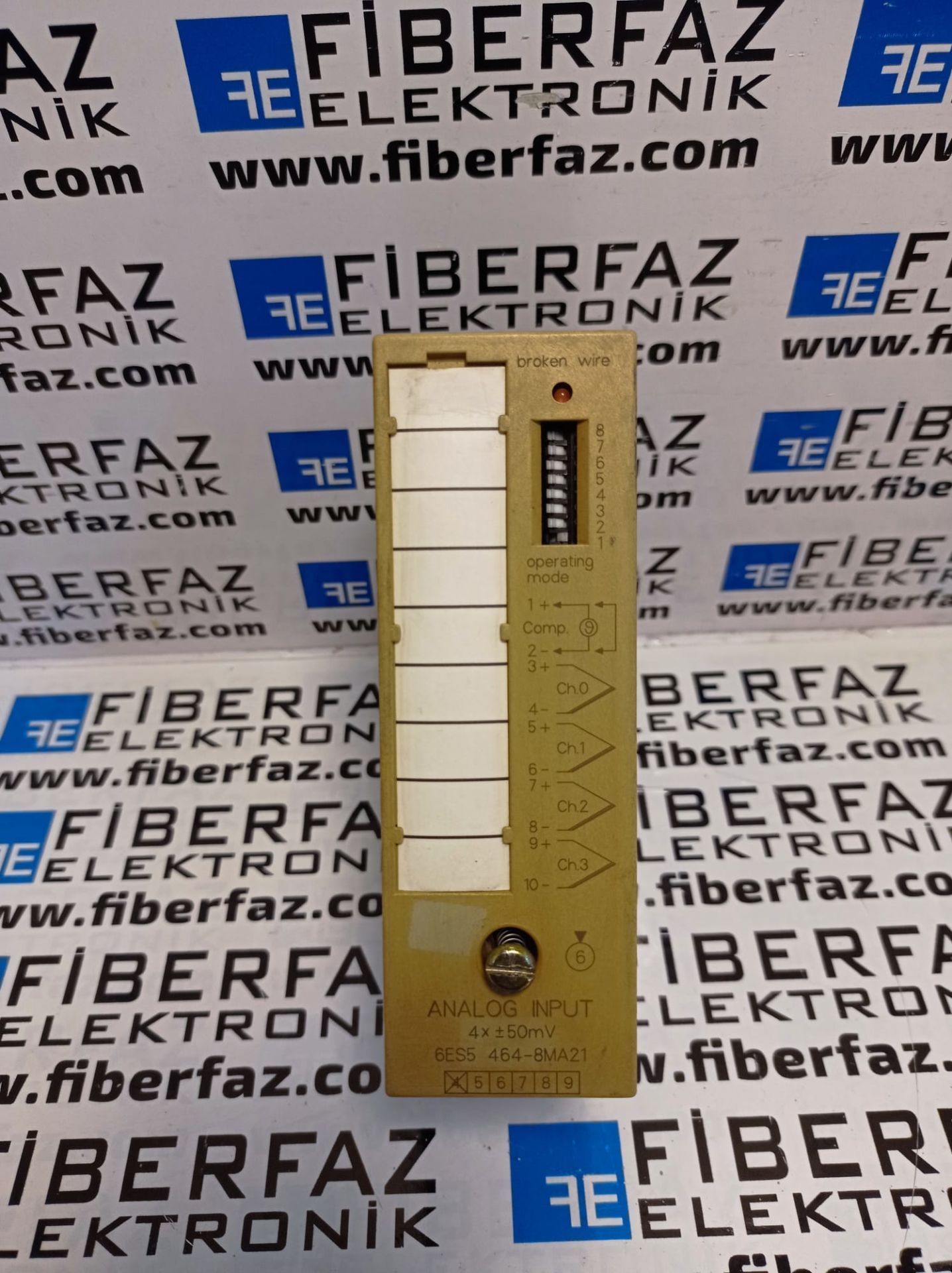 SIEMENS 6ES5 464-8MA21 SIMATIC S5 ANALOG INPUT MODUL