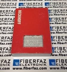 EL2602 BECKHOFF EtherCAT Terminal, 2 Kanal Role Cikis Modulu
