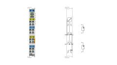 EL4004 BECKHOFF EtherCAT Terminal, 4 Kanal Analog Output Modul