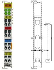 KL1104 BECKHOFF Bus Terminal, 4 Kanal Digital Input Modul
