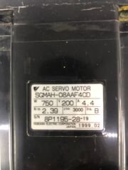 Yaskawa Servo Motor SGMAH-08AAF4CD
